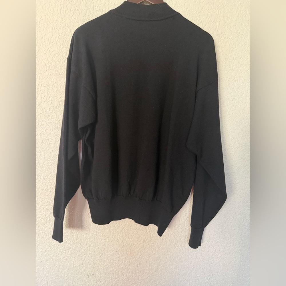 Pendleton Black Mock Turtleneck Men's Sweater - Picture 9 of 16